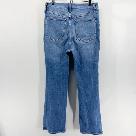 Madewell Women's Blue Flare & Wide Leg Jeans - Picture 4 of 8